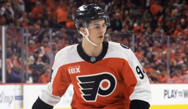 Flyers to temper expectations for rookie Porter Martone