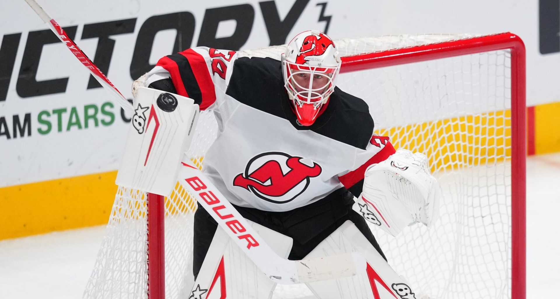 Devils GM Sunny Mehta says he's comfortable with goaltending situation