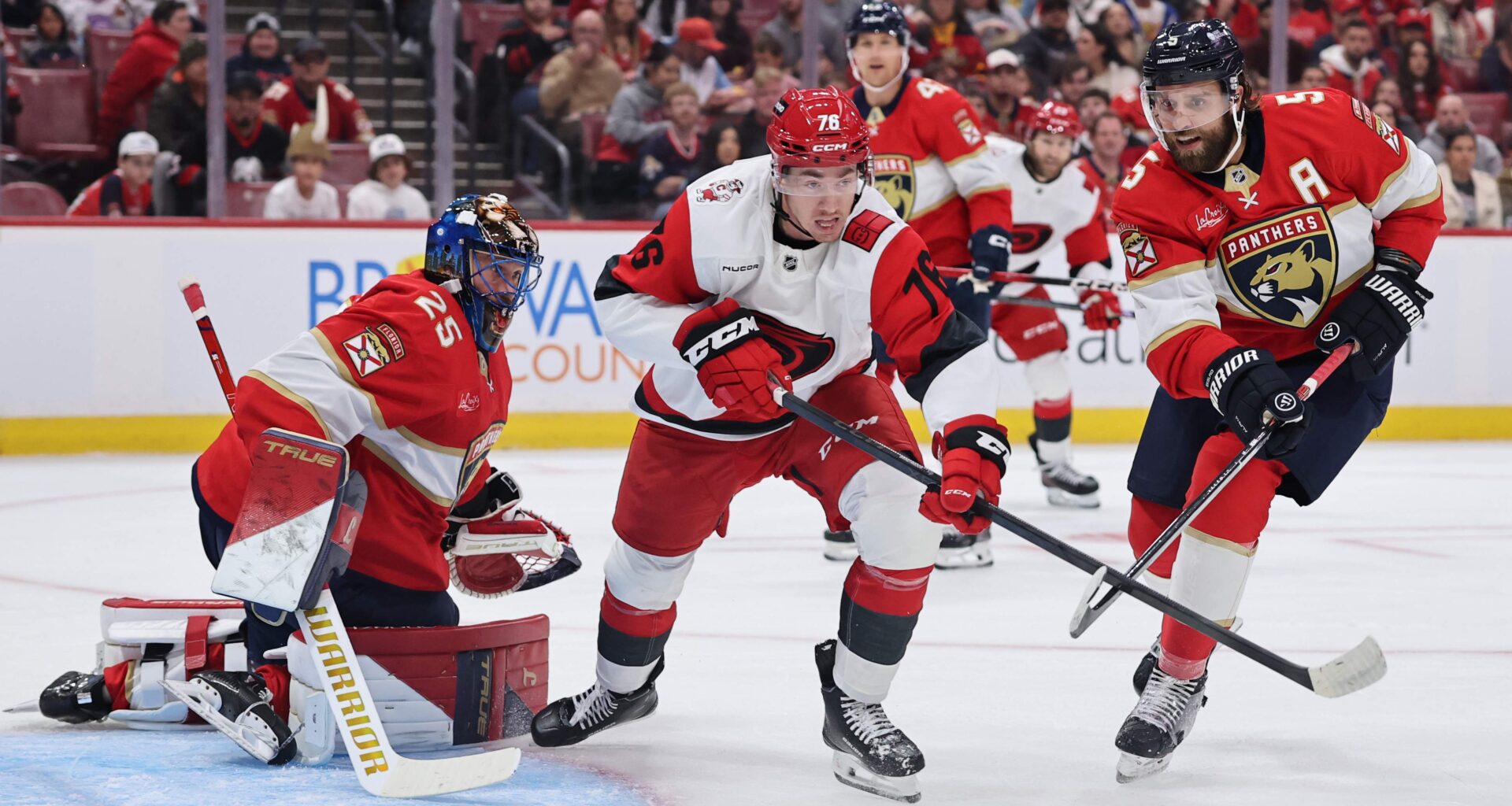 Carolina Hurricanes Announce Opening Night Roster for Panthers Game
