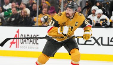 Mark Stone reacts to two-year extension deal with Vegas Golden Knights