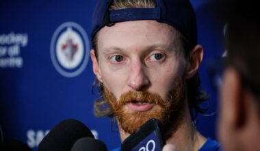 ‘Heartbroken’ Jets open training camp without Hellebuyck