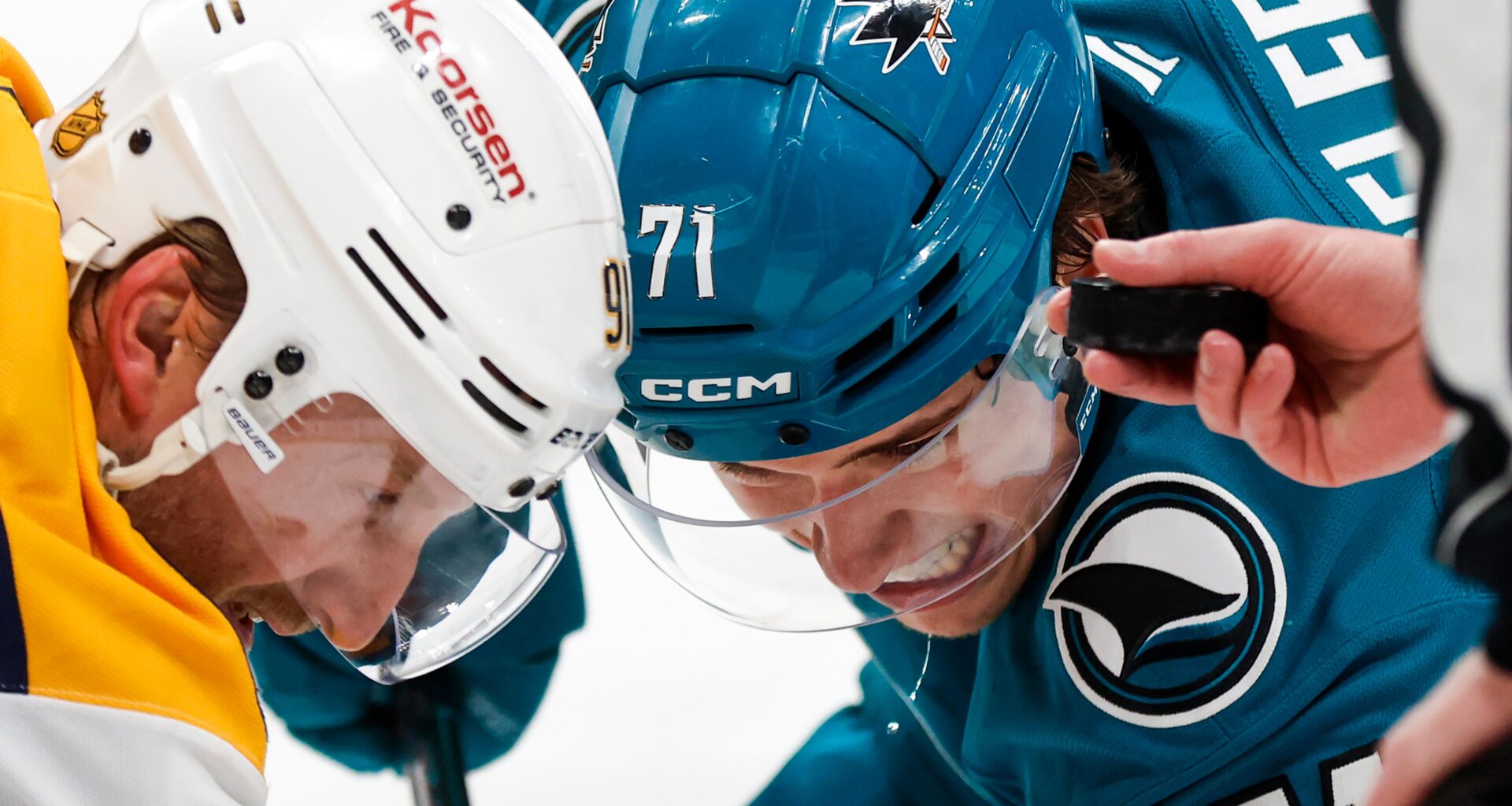 San Jose Sharks to have new corporate logo on helmets for home games