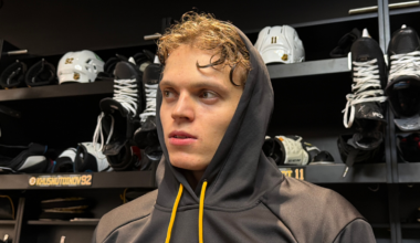 Bruins Rookie Camp: Attilio Biasca Ready for ‘New Chapter’