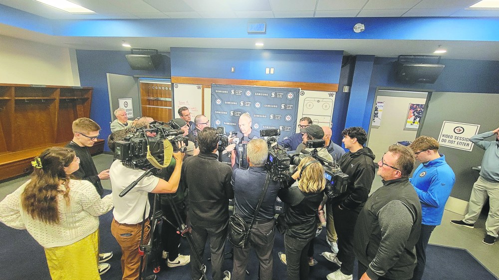Cassidy Dankochik The Carillon
All eyes were on Kevin Cheveldayoff during the final day of Winnipeg Jets Development Camp. Pressure continues to mount as the team’s star goaltender, Connor Hellebuyck, confirmed he had requested a trade earlier this summer.