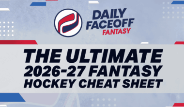 THE ULTIMATE 2026-27 FANTASY HOCKEY CHEAT SHEET