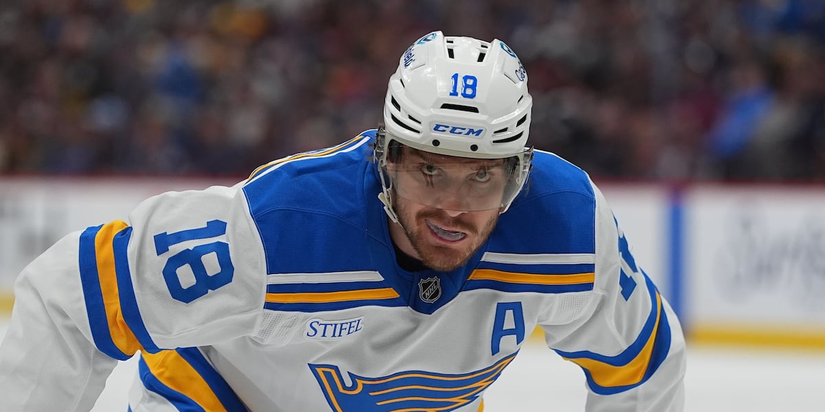 Robert Thomas named 25th captain in St. Louis Blues history