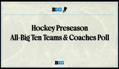 Big Ten Conference Announces Preseason Hockey Honors