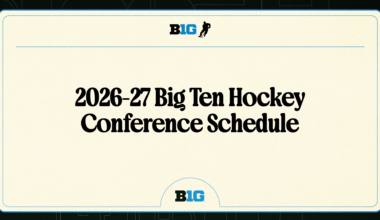 Big Ten Conference Releases 2026-27 Hockey Schedule