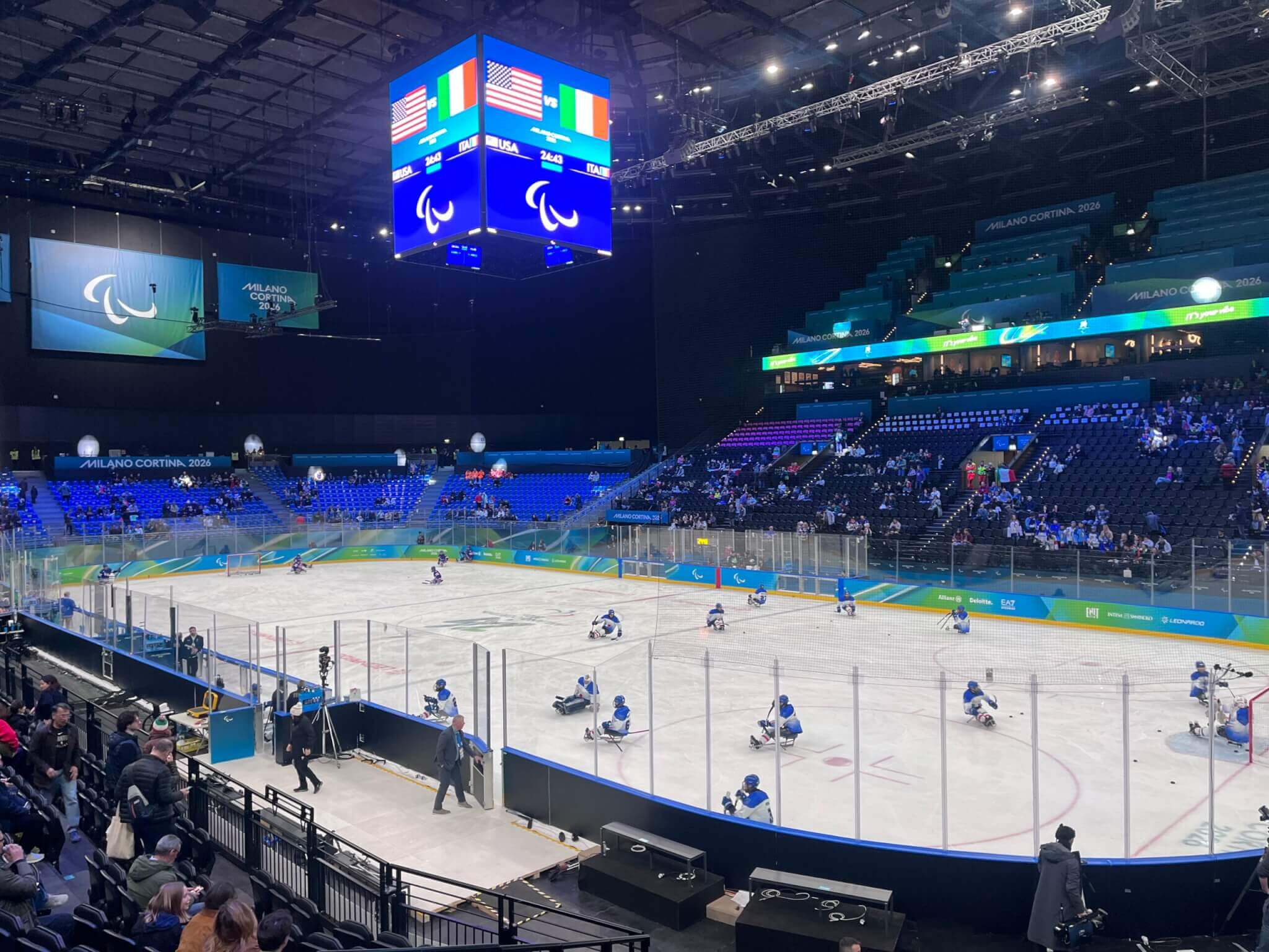 2026 Paralympic Sled Hockey in Italy.