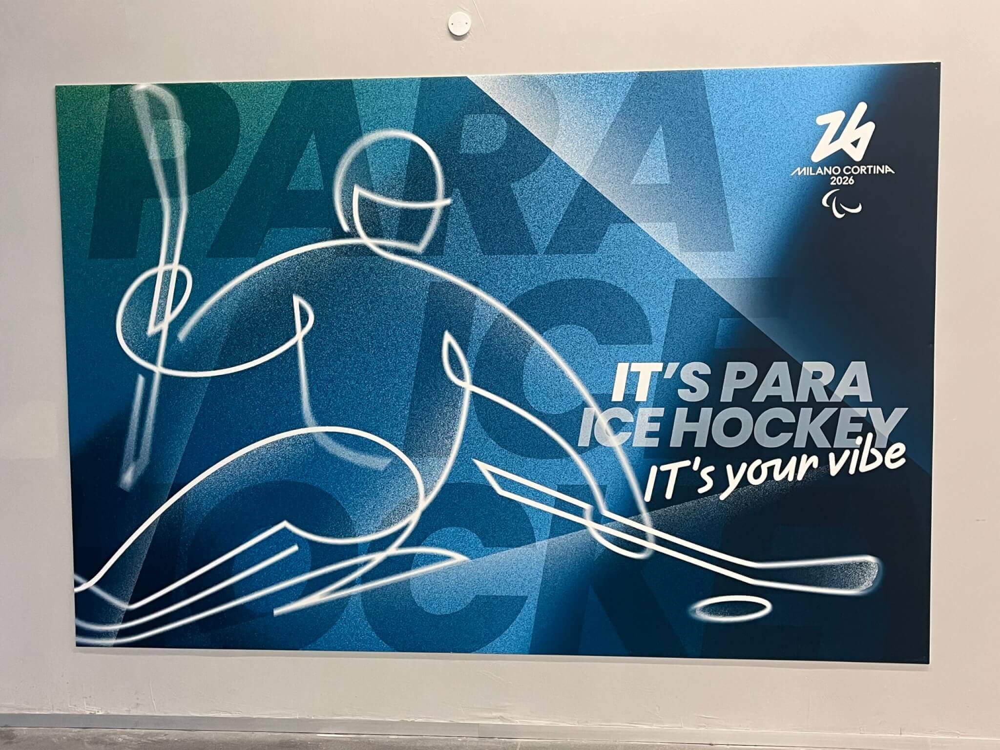 2026 Paralympic Sled Hockey in Italy.