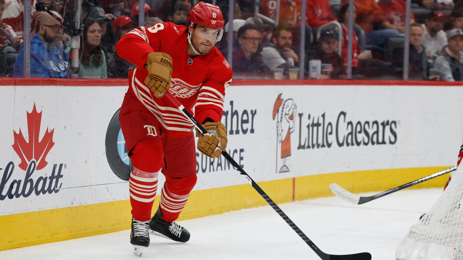 Red Wings Rally Falls Short Against Blue Jackets