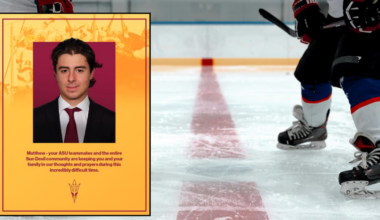 ‘Thinking of you’: Sun Devil Hockey posts message for hospitalized teammate