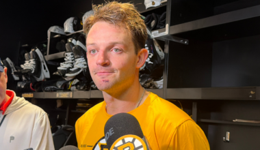 Will Borgen Adjusting to Bruins’ System, Marco Sturm ‘Very Happy’