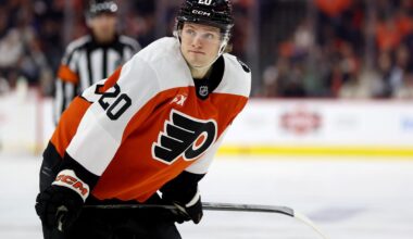 Bump Lifts Flyers to Rookie Win Over Rangers
