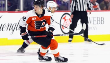 Barkey, Flyers Complete Rookie Series Sweep of Rangers