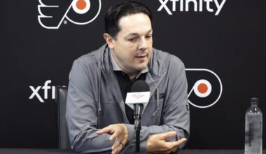 Briere Talks Flyers Expectations, Michkov Ahead of 2026-27 Camp
