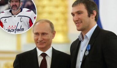 Alex Ovechkin on appearing in Putin campaign video: 'I support my country'