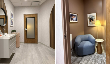 Newly refurbished mom and baby room opens at Benchmark International Arena