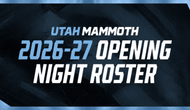 Utah Mammoth Announce 2026-27 Opening Night Roster