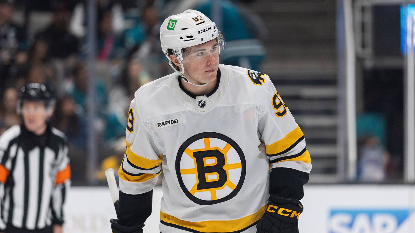Three Stars of Game For Bruins at Sharks