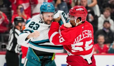 San Jose Sharks v Detroit Red Wings