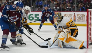 Avalanche rally past Penguins 5-2 as MacKinnon posts 3 assists and a goal
