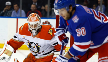 NHL Game Preview: Anaheim Ducks at New York Rangers with Line Combinations 10/19/2026
