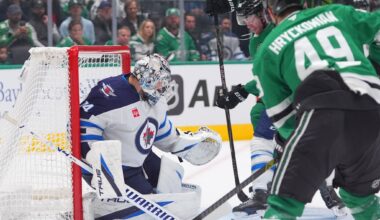Roope Hintz scores overtime breakaway goal after tying game late as Stars beat Jets 3-2