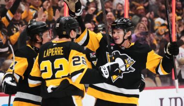 Penguins blank Panthers 4-0, spoiling Black’s debut