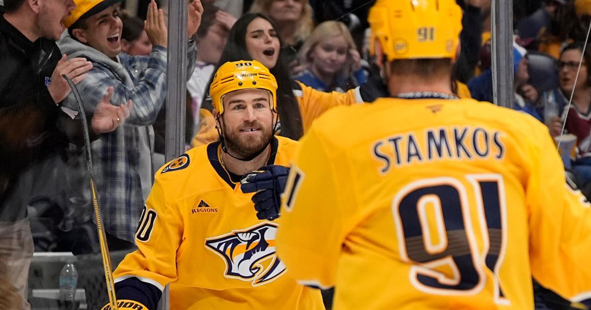 O'Reilly, Stamkos each score twice as the Predators beat the Avalanche 6-2 | Sports
