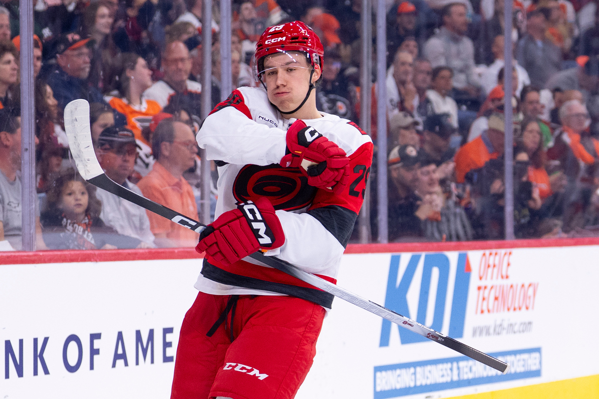 Former UMaine hockey player Bradly Nadeau called up by NHL’s Hurricanes