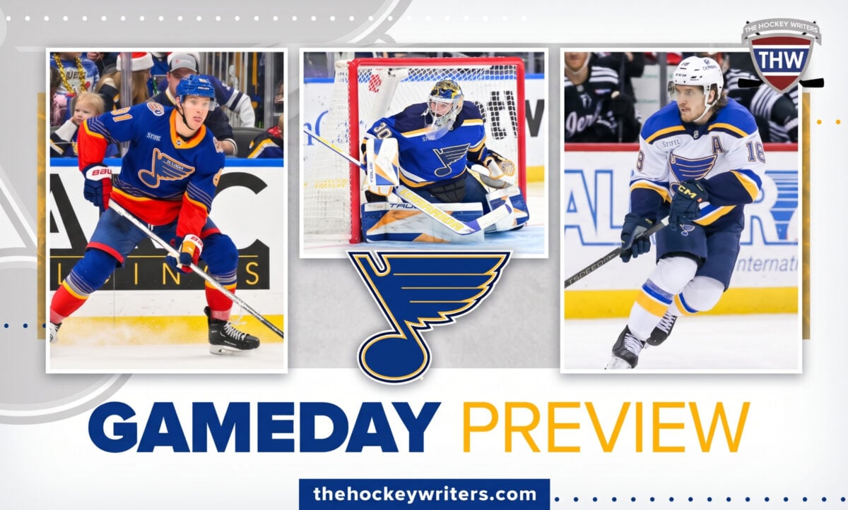 Blues Gameday Preview 2026