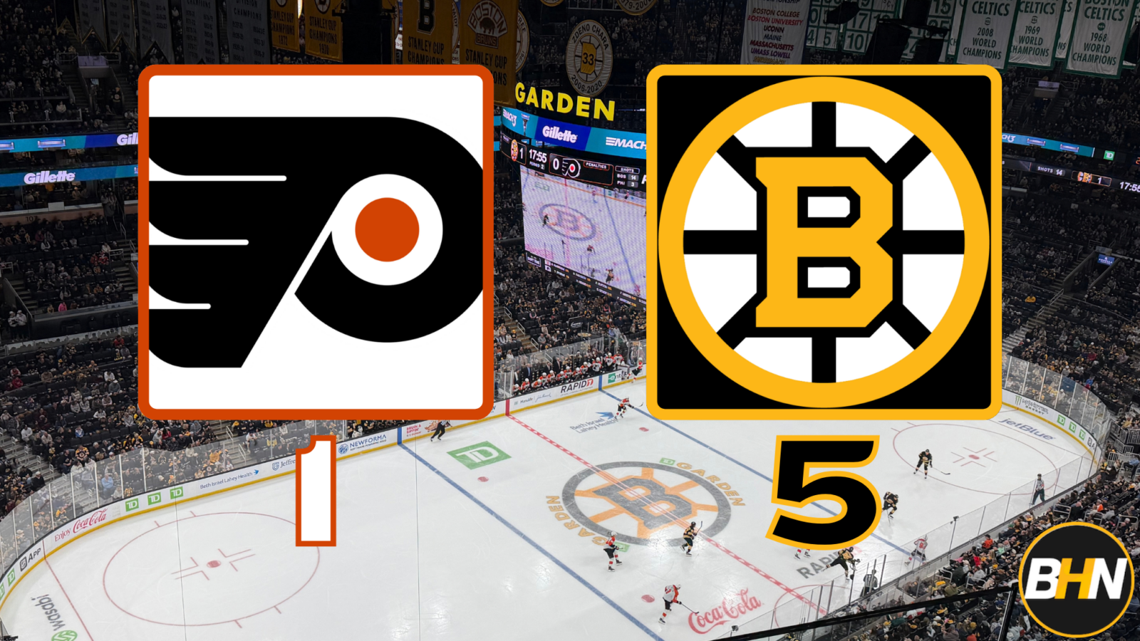 Bruins Score Three in Third Period, Close Homestand With Win