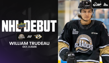 CHL to NHL: Trudeau makes NHL debut with Predators