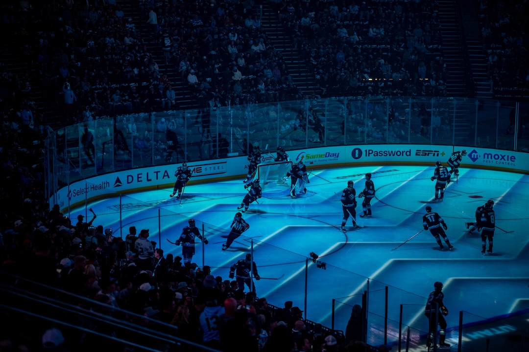 (Trent Nelson | The Salt Lake Tribune) The Utah Mammoth host the Chicago Blackhawks, NHL hockey in Salt Lake City on Thursday, Oct. 1, 2026.