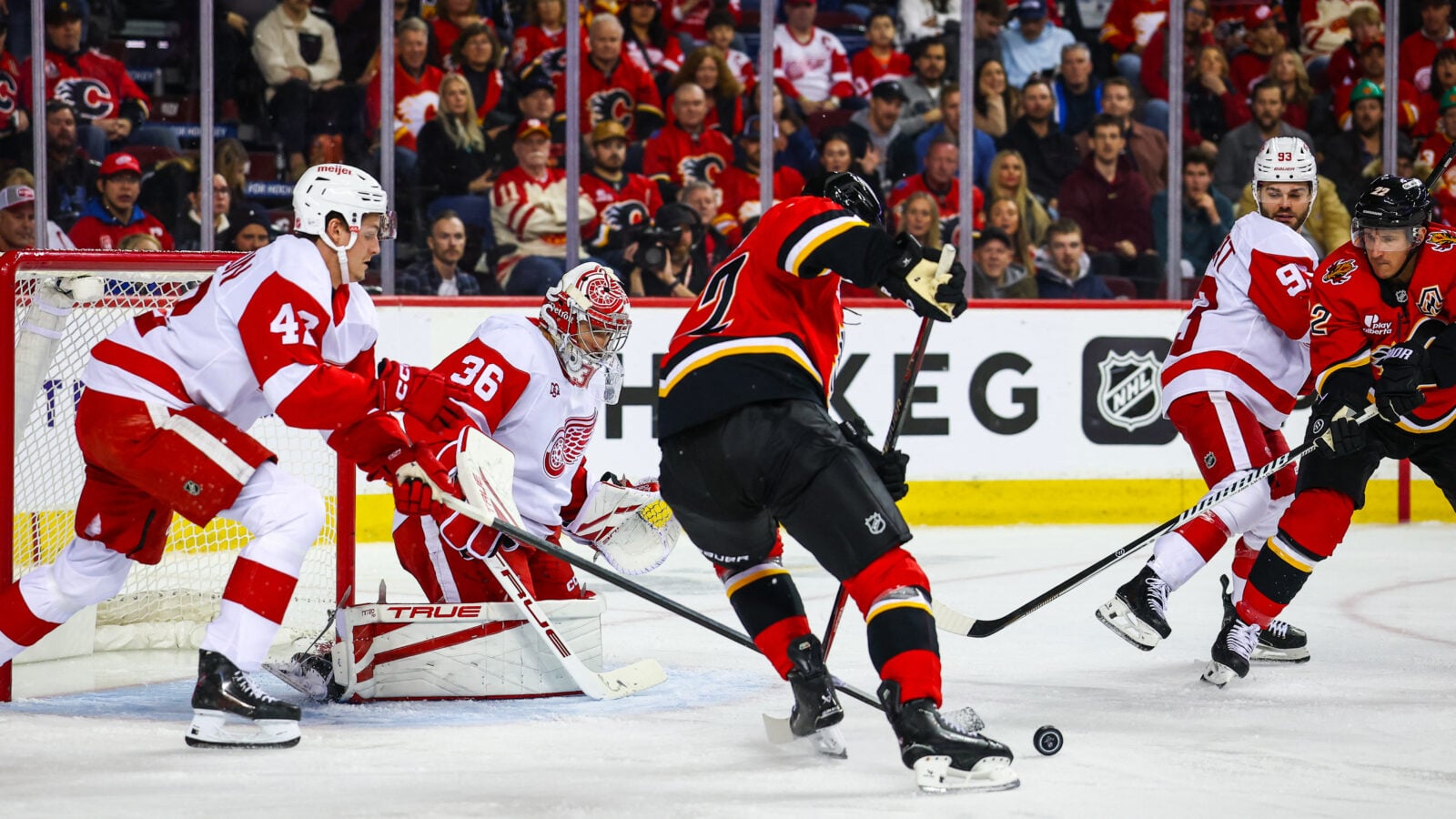 Loss to Flames Shows Gibson Not off to Hot Start