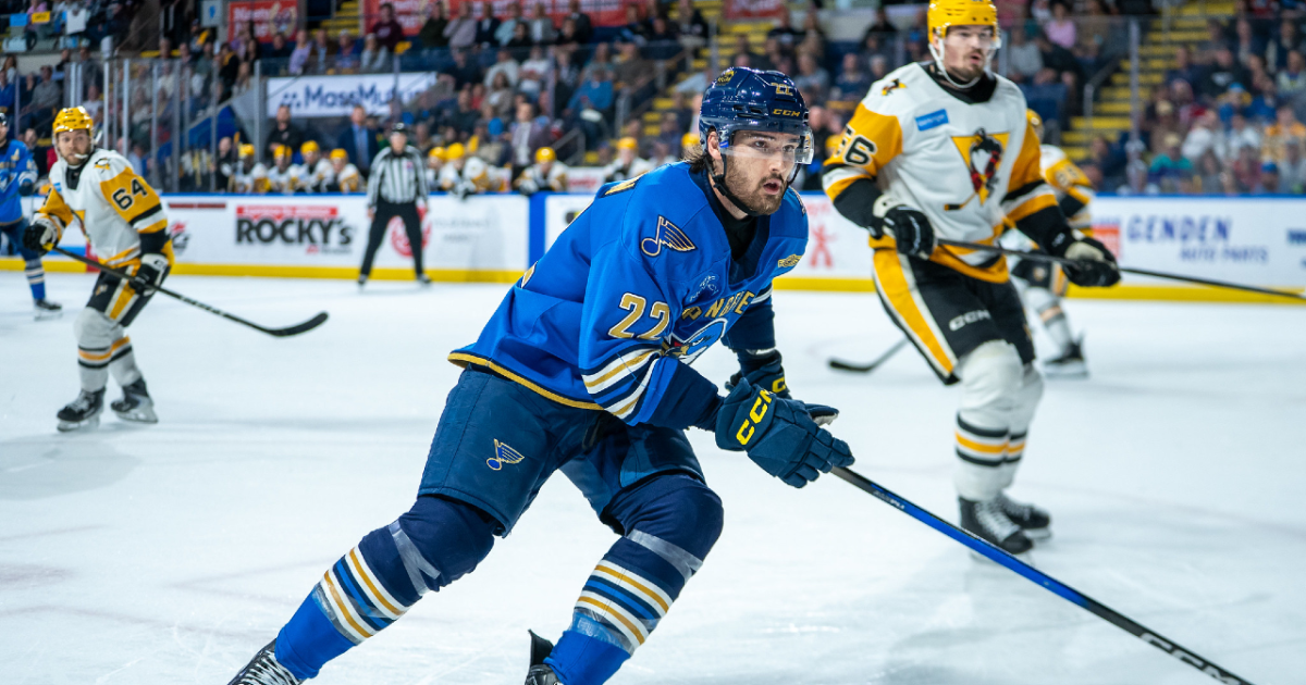 Springfield Thunderbirds | Blues Assign Dylan Peterson to T-Birds