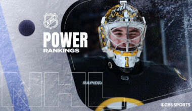 NHL Power Rankings: Bruins off to incredible start behind Jeremy Swayman