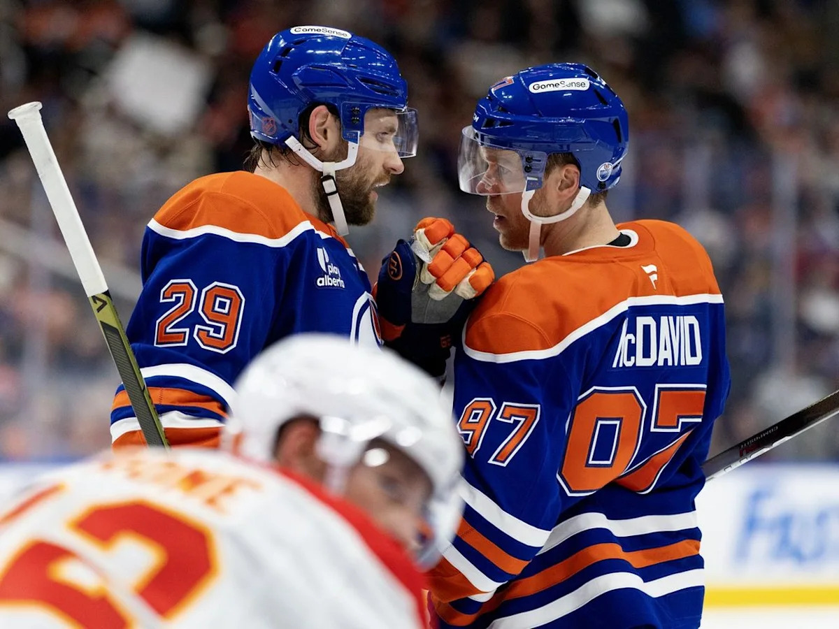 Babcock not about to separate McDavid and Draisaitl with Edmonton Oilers winning