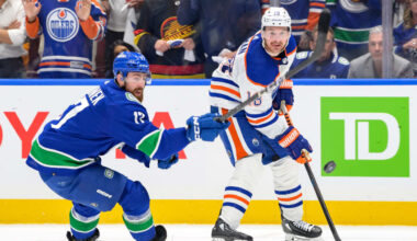 PROJECTED LINEUP: Hyman's absence adds to injury woes ahead of Canucks rematch