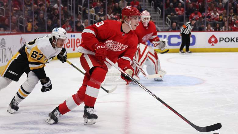 The Detroit Red Wings are linked to trading Simon Edvinsson to the Pittsburgh Penguins.