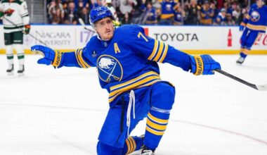 Hamilton: Sabres come back from two-goals down in third period to beat Wild in overtime