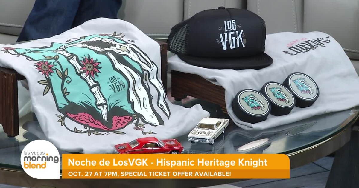Golden Knights Celebrate Hispanic Heritage With Noche de LosVGK