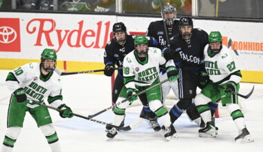 5 things you might have missed from UND's 5-0 win over Bentley - Grand Forks Herald