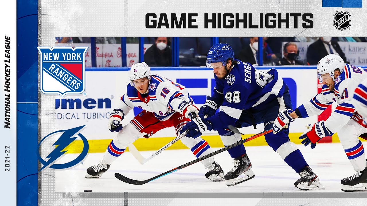 Rangers @ Lightning 12/31/21 | NHL Highlights