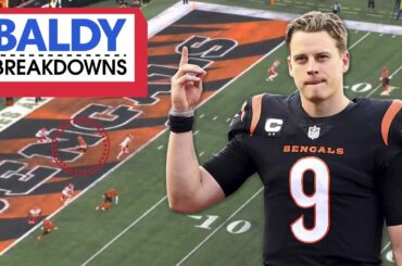 Joe Burrow Made a Statement Clinching the AFC North | Baldy Breakdowns