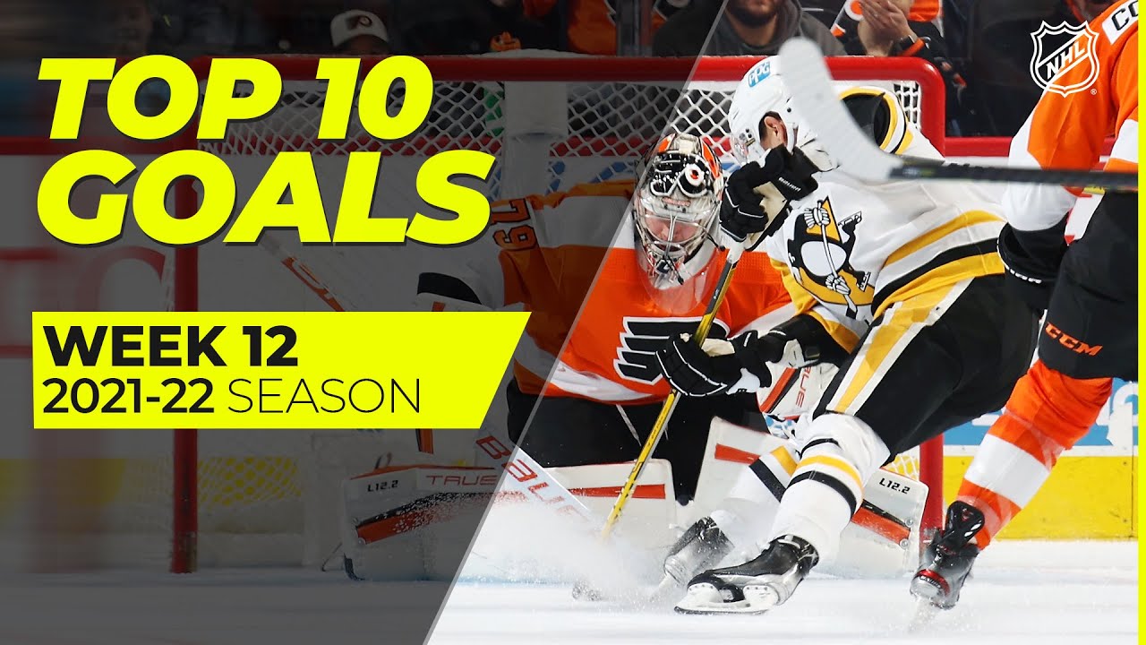 Top 10 Goals from Week 12 of the 2021-22 NHL Season