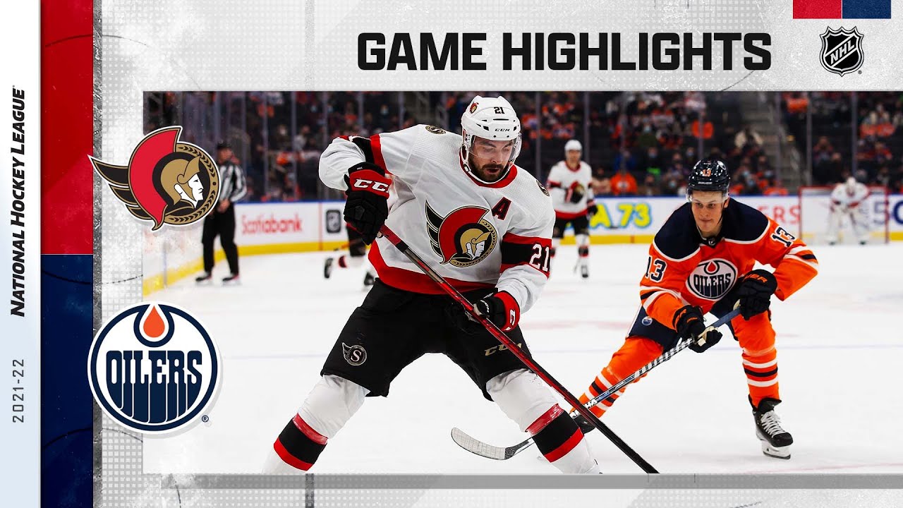 Senators @ Oilers 1/15/22 | NHL Highlights