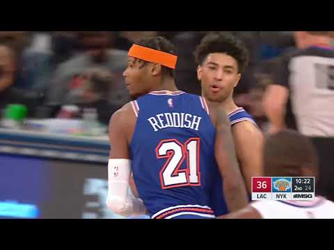 Cam Reddish Makes His New York Knicks Debut!