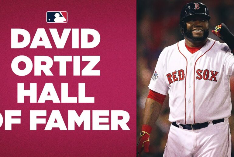 Red Sox DH David Ortiz elected to Hall of Fame! (Big Papi's Career Highlights)